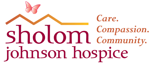 2-sholom johnson hospice logo with butterfly